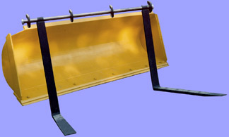 4,500 lb. Capacity Bucket Forks