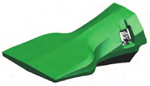 F Flared Point