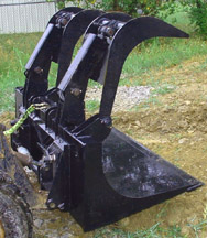 Skid Steer Grapple Bucket  60" thru 84"